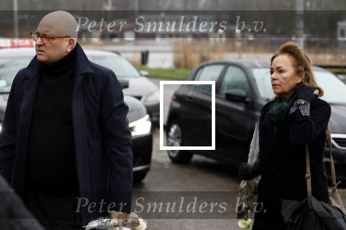 Amsterdam 27 december 2023
Afscheidsdienst / begrafenis Linda v Dyck (Dijk) op Zorgvlied. Felix Rottenberg met vrouw