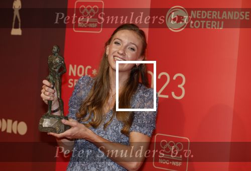 Utrecht 20 december 2023
Sportman / sportvrouw van jaar gala . Femke Bol werd sportvrouw van het jaar . Ze kwam samen met haar vriend  atleet Ben Broeders en haar ouders.