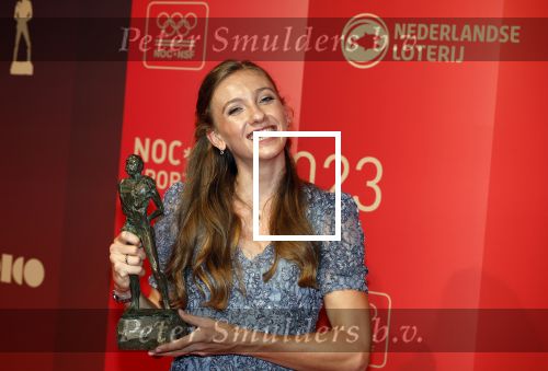 Utrecht 20 december 2023
Sportman / sportvrouw van jaar gala . Femke Bol werd sportvrouw van het jaar . Ze kwam samen met haar vriend  atleet Ben Broeders en haar ouders.