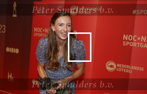 Utrecht 20 december 2023
Sportman / sportvrouw van jaar gala . Femke Bol werd sportvrouw van het jaar . Ze kwam samen met haar vriend  atleet Ben Broeders en haar ouders.