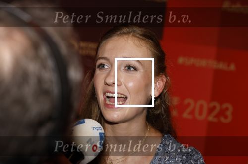 Utrecht 20 december 2023
Sportman / sportvrouw van jaar gala . Femke Bol werd sportvrouw van het jaar . Ze kwam samen met haar vriend  atleet Ben Broeders en haar ouders.