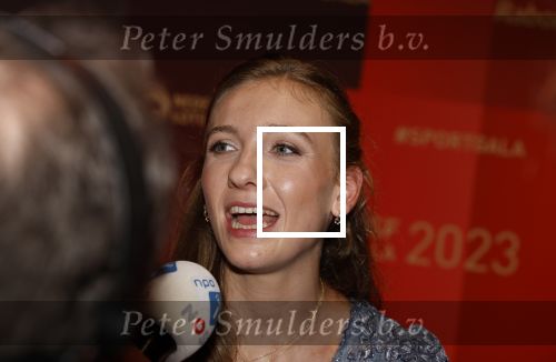 Utrecht 20 december 2023
Sportman / sportvrouw van jaar gala . Femke Bol werd sportvrouw van het jaar . Ze kwam samen met haar vriend  atleet Ben Broeders en haar ouders.