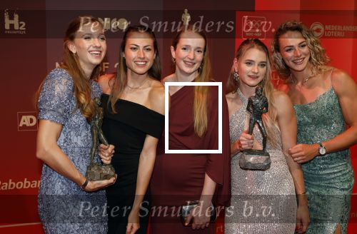 Utrecht 20 december 2023
Sportman / sportvrouw van jaar gala . Femke Bol, Cathelijn Peeters, Lieke Klaver, Lisanne de Witte en Eveline Saalberg