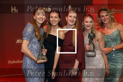 Utrecht 20 december 2023
Sportman / sportvrouw van jaar gala . Femke Bol, Cathelijn Peeters, Lieke Klaver, Lisanne de Witte en Eveline Saalberg