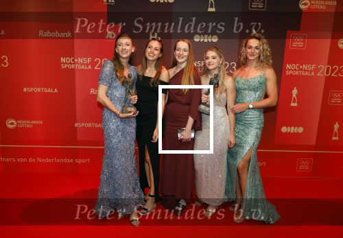 Utrecht 20 december 2023
Sportman / sportvrouw van jaar gala . Femke Bol, Cathelijn Peeters, Lieke Klaver, Lisanne de Witte en Eveline Saalberg