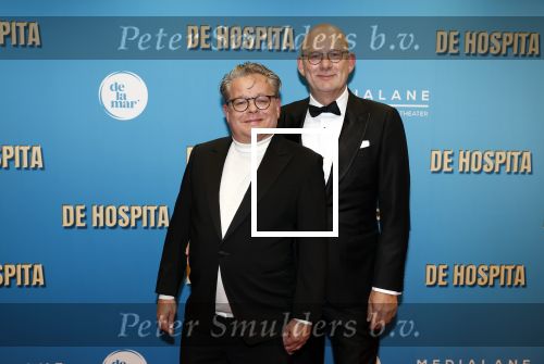 Amsterdam 4 december 2023
Premiere de hospita in het nieuwe delamar theater. Frank Houtappels met partner