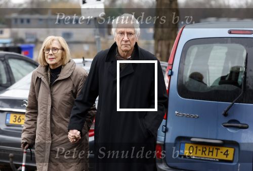Amsterdam 27 december 2023
Afscheidsdienst / begrafenis Linda v Dyck (Dijk) op Zorgvlied. Gerrit Jan Wolffensperger D66  met partner