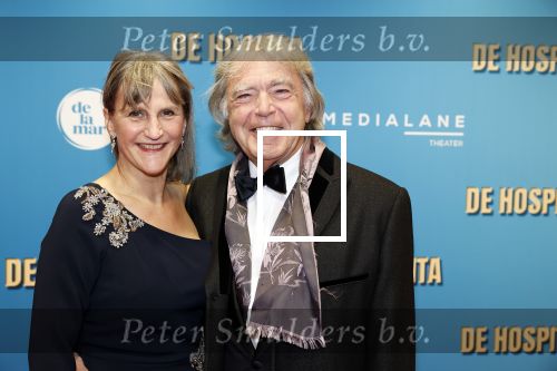 Amsterdam 4 december 2023
Premiere de hospita in het nieuwe delamar theater. Govert de Roos met partner