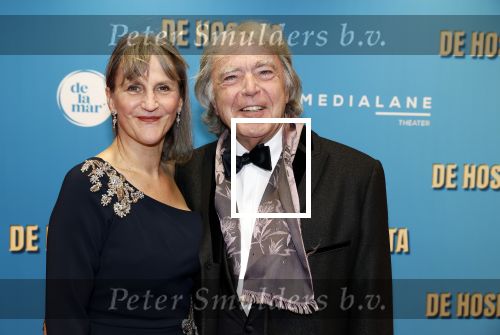 Amsterdam 4 december 2023
Premiere de hospita in het nieuwe delamar theater. Govert de Roos met partner