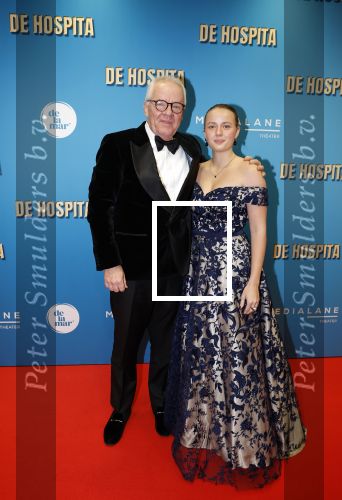 Amsterdam 4 december 2023
Premiere de hospita in het nieuwe delamar theater. Guido Maas met dochter