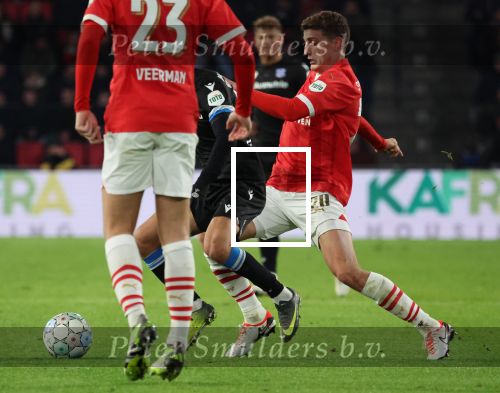 Eindhoven, 7 December 2023
Kompetitiewedstrijd PSV-SC Heerenveen, eindstand 2-0
Guus Til