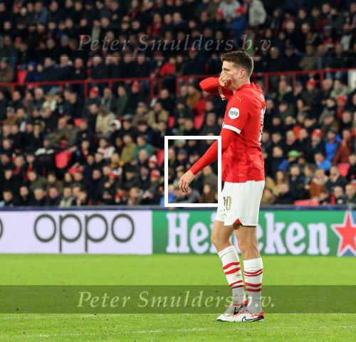 Eindhoven, 12 December 2023
Voorronde Champions League Seizoen 2023-2024
PSV-Arsenal FC , eindstand 1-1
Guus Til