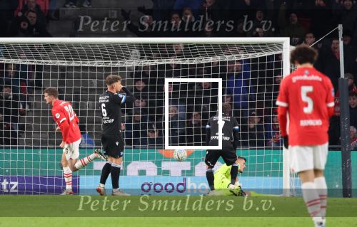 Eindhoven, 7 December 2023
Kompetitiewedstrijd PSV-SC Heerenveen, eindstand 2-0
Guus Til scoort 1-0
