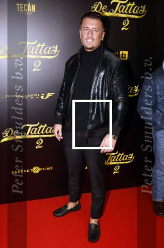 Amsterdam 12 december 2023
Premiere de tata\'s in Tuschinski. harrie Snijders en Boer Ayoub