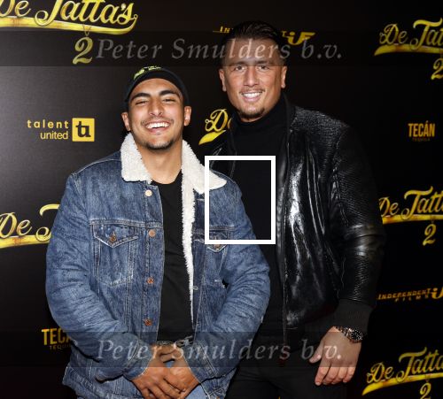 Amsterdam 12 december 2023
Premiere de tata\'s in Tuschinski. harrie Snijders en Boer Ayoub