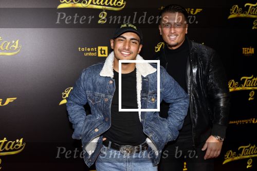 Amsterdam 12 december 2023
Premiere de tata\'s in Tuschinski. harrie Snijders en Boer Ayoub