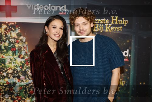 Amsterdam 6 december 2023
Premiere eerste hulp bij kerst  in Pathe Noord van Videoland. Holly Brood en Soy Kroon