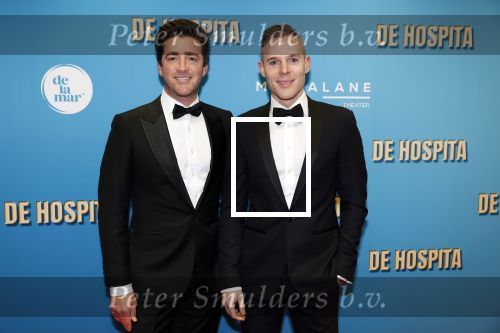 Amsterdam 4 december 2023
Premiere de hospita in het nieuwe delamar theater. Hugo Kennis en Thomas Cammaert