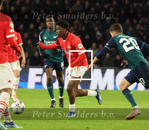 Eindhoven, 12 December 2023
Voorronde Champions League Seizoen 2023-2024
PSV-Arsenal FC , eindstand 1-1
Isaak Babadi