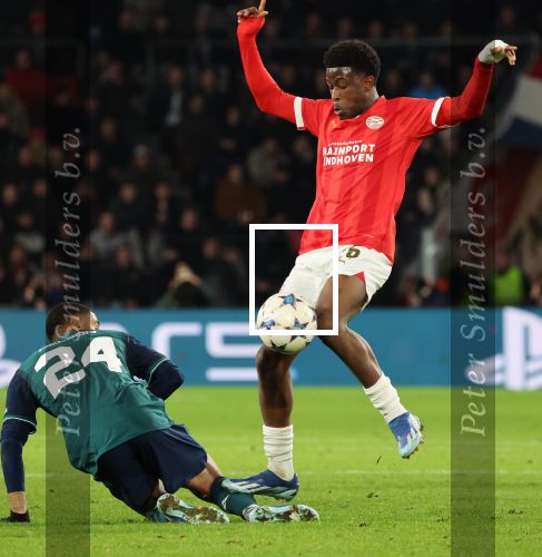 Eindhoven, 12 December 2023
Voorronde Champions League Seizoen 2023-2024
PSV-Arsenal FC , eindstand 1-1
Isaak Babadi