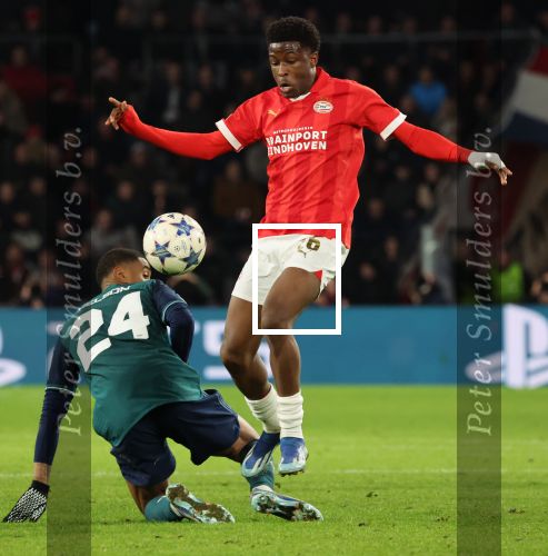 Eindhoven, 12 December 2023
Voorronde Champions League Seizoen 2023-2024
PSV-Arsenal FC , eindstand 1-1
Isaak Babadi