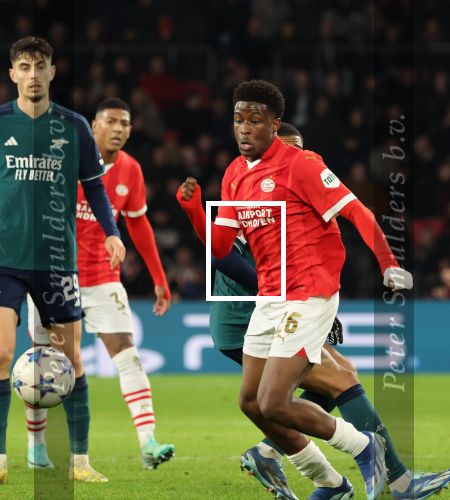Eindhoven, 12 December 2023
Voorronde Champions League Seizoen 2023-2024
PSV-Arsenal FC , eindstand 1-1
Isaak Babadi