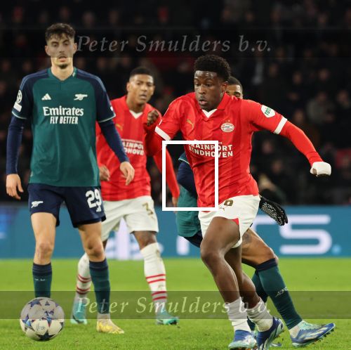 Eindhoven, 12 December 2023
Voorronde Champions League Seizoen 2023-2024
PSV-Arsenal FC , eindstand 1-1
Isaak Babadi