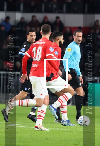 Eindhoven, 7 December 2023
Kompetitiewedstrijd PSV-SC Heerenveen, eindstand 2-0
Ismael Saibari