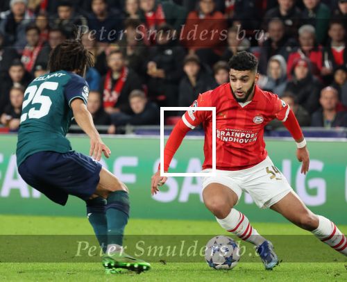 Eindhoven, 12 December 2023
Voorronde Champions League Seizoen 2023-2024
PSV-Arsenal FC , eindstand 1-1
Ismael Saibari