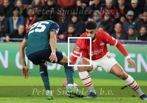Eindhoven, 12 December 2023
Voorronde Champions League Seizoen 2023-2024
PSV-Arsenal FC , eindstand 1-1
Ismael Saibari