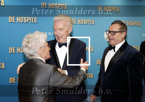 Amsterdam 4 december 2023
Premiere de hospita in het nieuwe delamar theater. Jacques d Ancona Andre v Duin en vriend Fernando