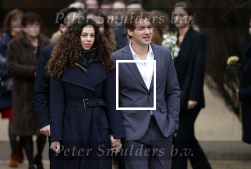 Amsterdam 27 december 2023
Afscheidsdienst / begrafenis Linda v Dyck (Dijk) op Zorgvlied. Zoon Jamie Trenite met partner