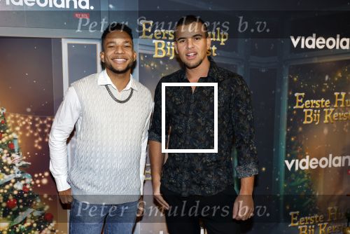 Amsterdam 6 december 2023
Premiere eerste hulp bij kerst  in Pathe Noord van Videoland. Jay Karim Jonker