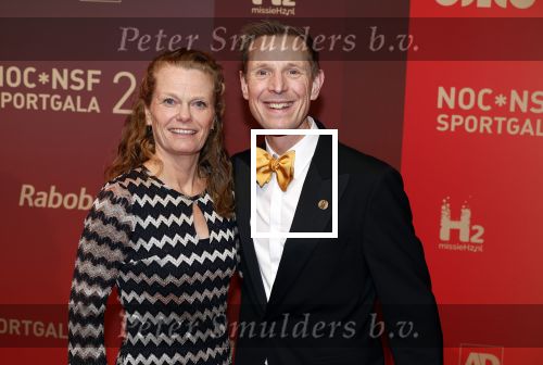Utrecht 20 december 2023
Sportman / sportvrouw van jaar gala . Jochem Uytdehaage met partner