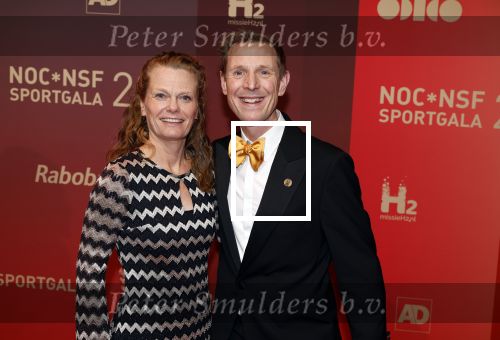Utrecht 20 december 2023
Sportman / sportvrouw van jaar gala . Jochem Uytdehaage met partner