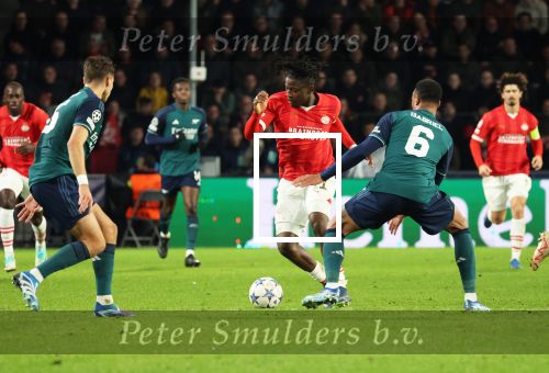 Eindhoven, 12 December 2023
Voorronde Champions League Seizoen 2023-2024
PSV-Arsenal FC , eindstand 1-1
Johan Bakayokoan