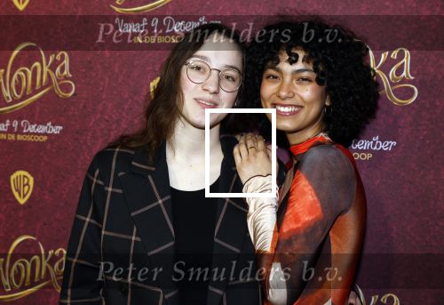Amsterdam 8 december 2023
Premiere Wonka in pathe Noord . Julia Tan met vriendin