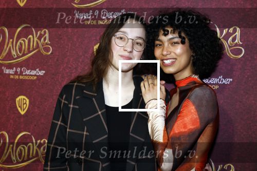 Amsterdam 8 december 2023
Premiere Wonka in pathe Noord . Julia Tan met vriendin