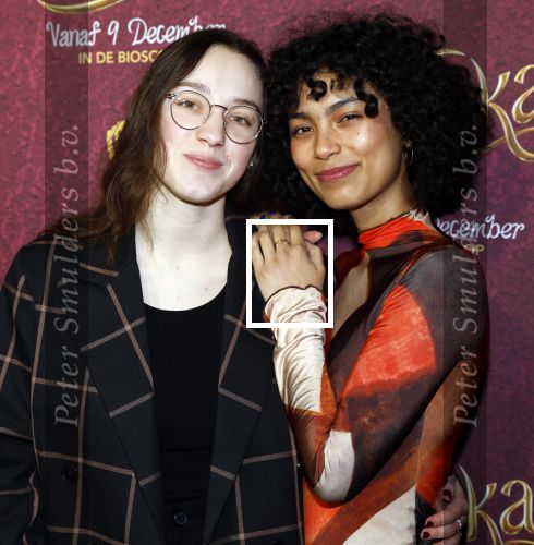 Amsterdam 8 december 2023
Premiere Wonka in pathe Noord . Julia Tan met vriendin