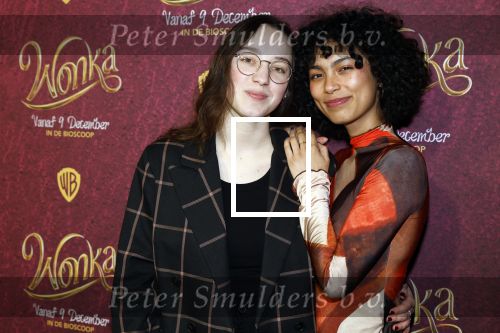 Amsterdam 8 december 2023
Premiere Wonka in pathe Noord . Julia Tan met vriendin