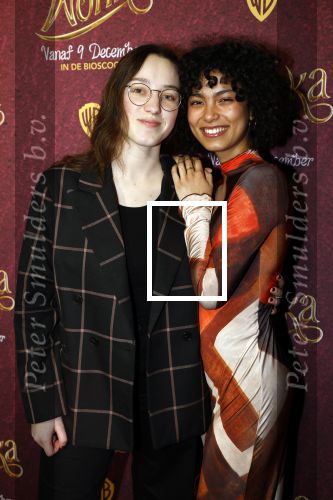 Amsterdam 8 december 2023
Premiere Wonka in pathe Noord . Julia Tan met vriendin