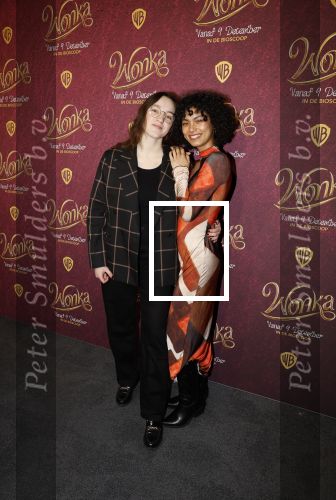 Amsterdam 8 december 2023
Premiere Wonka in pathe Noord . Julia Tan met vriendin
