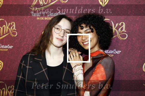 Amsterdam 8 december 2023
Premiere Wonka in pathe Noord . Julia Tan met vriendin