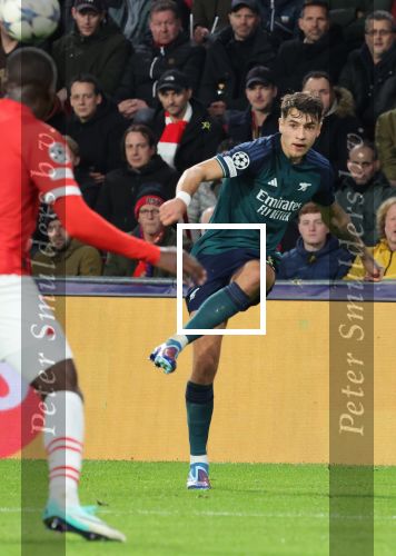 Eindhoven, 12 December 2023
Voorronde Champions League Seizoen 2023-2024
PSV-Arsenal FC , eindstand 1-1
Kai Havertz Arsenal FC