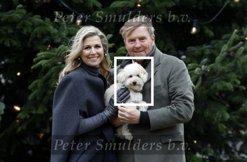 Den Haag 22 december 2023
Fotouurtje met Koning Willem Alexander Koningin Maxima Prinses Amalia Prinses Alexia Prinses Ariane en hun hondje Mambo bij Huis ten Bosch .