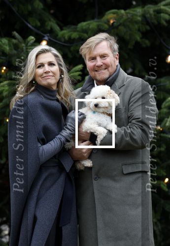Den Haag 22 december 2023
Fotouurtje met Koning Willem Alexander Koningin Maxima Prinses Amalia Prinses Alexia Prinses Ariane en hun hondje Mambo bij Huis ten Bosch .