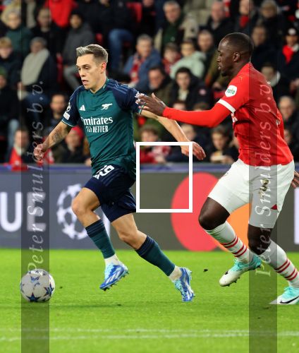 Eindhoven, 12 December 2023
Voorronde Champions League Seizoen 2023-2024
PSV-Arsenal FC , eindstand 1-1
Leandro Trossard