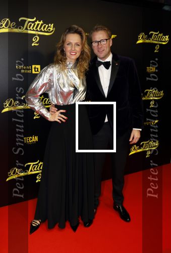 Amsterdam 12 december 2023
Premiere de tata\'s in Tuschinski. Leo Alkemade en Leonie ter Braak