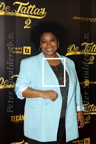 Amsterdam 12 december 2023
Premiere de tata\'s in Tuschinski. Leona Philipo