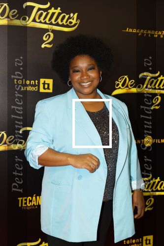 Amsterdam 12 december 2023
Premiere de tata\'s in Tuschinski. Leona Philipo